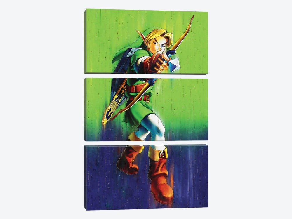 Zelda - Link by Gunawan RB 3-piece Canvas Artwork
