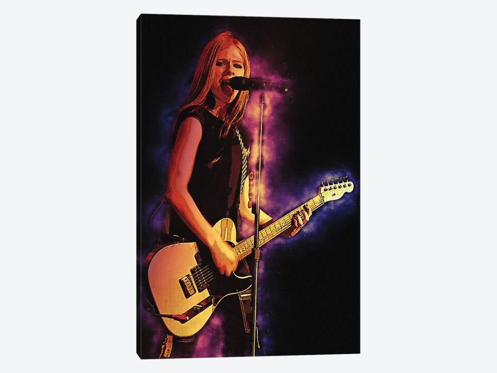 Spirit Of Avril Lavigne by Gunawan RB 1-piece Canvas Print