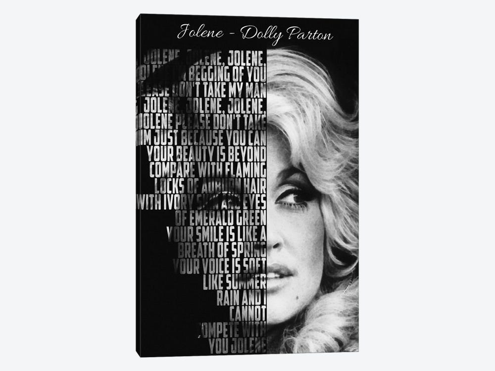 Jolene - Dolly Parton by Gunawan RB 1-piece Canvas Wall Art