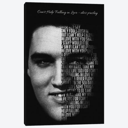 Can't Help Falling In Love - Elvis Presley Canvas Print #RKG240} by Gunawan RB Canvas Art Print