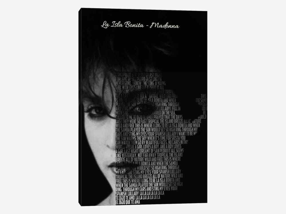 La Isla Bonita - Madonna by Gunawan RB 1-piece Canvas Print