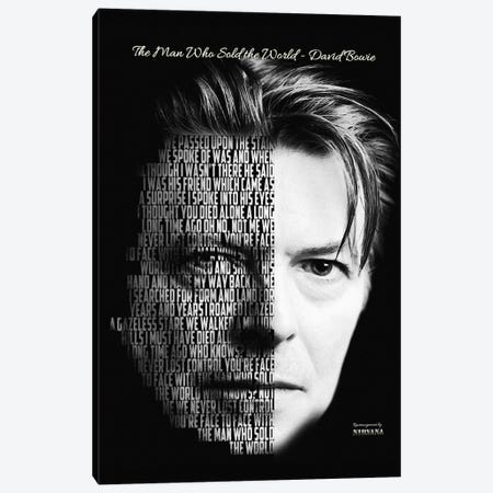 The Man Who Sold The World - David Bowie Canvas Print #RKG249} by Gunawan RB Canvas Art Print