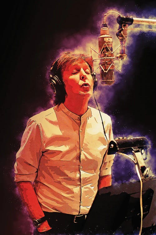 Spirit Of Paul Mccartney In Recording Studio