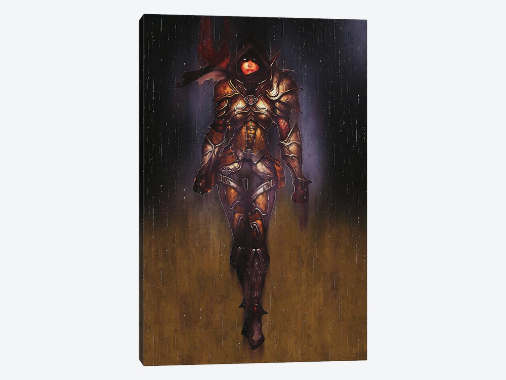 Diablo 3 Demon Hunter Female by Gunawan RB 1-piece Canvas Print