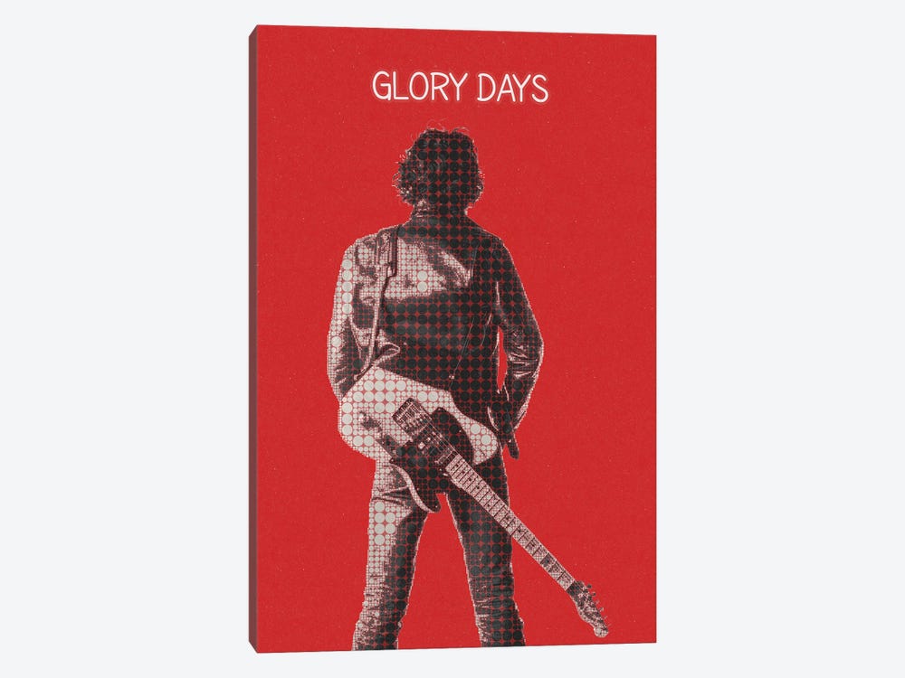 Glory Days - Bruce Springsteen by Gunawan RB 1-piece Canvas Print