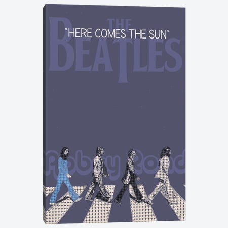 Here Comes The Sun - The Beatles Canvas Print #RKG59} by Gunawan RB Canvas Artwork
