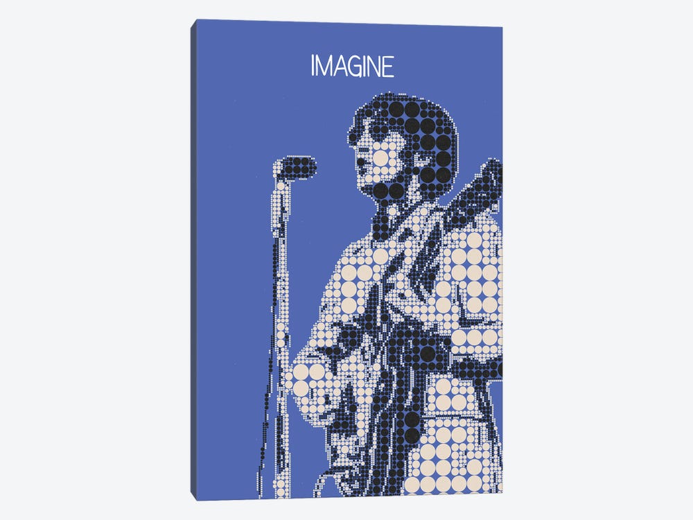 Imagine - John Lennon by Gunawan RB 1-piece Canvas Art
