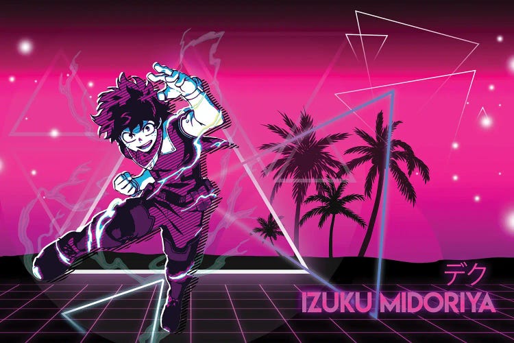 Izuku Midoriya - My Hero Academia Retro