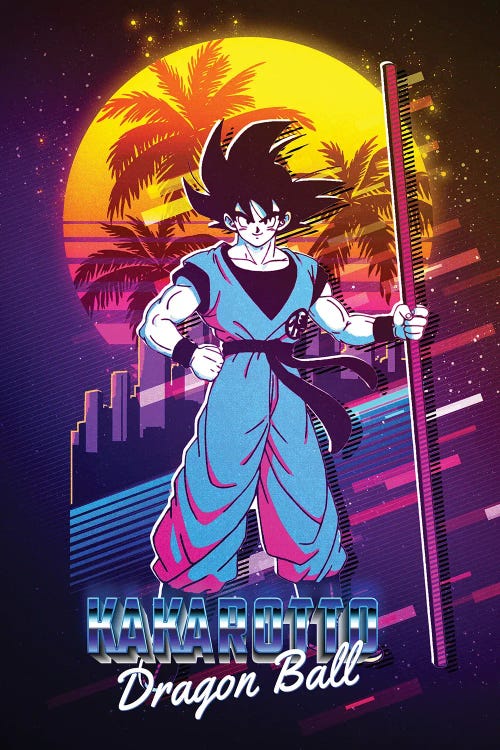 Kakarotto - Son Goku - Dragon Ball Retro