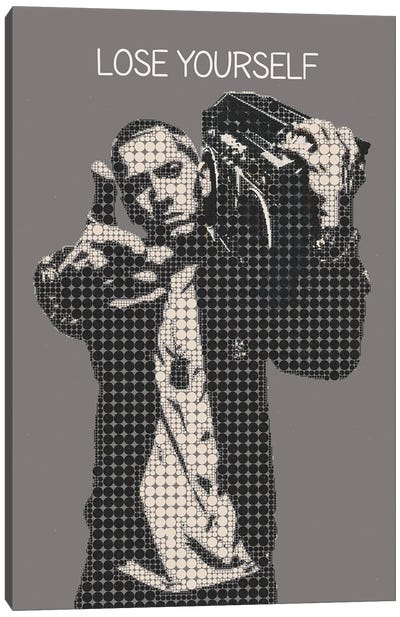Lose Yourself - Eminem Canvas Art Print - Media Formats