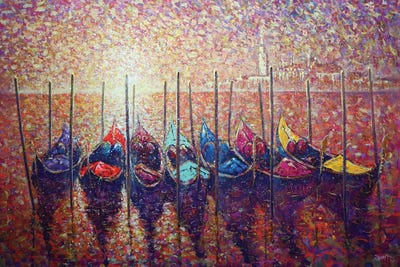 Venice Red by Rakhmet Redzhepov art print