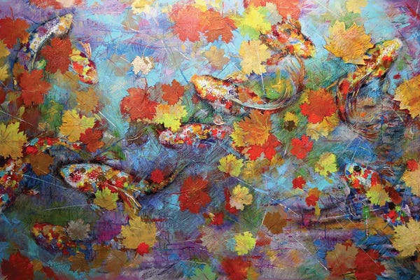 Koi: Koi Fish I by Rakhmet Redzhepov