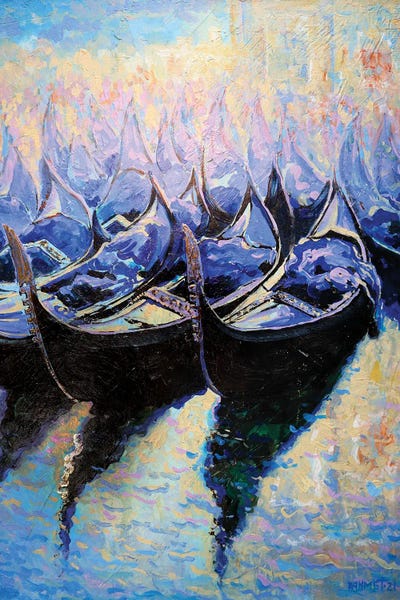 Gondolas In Venice