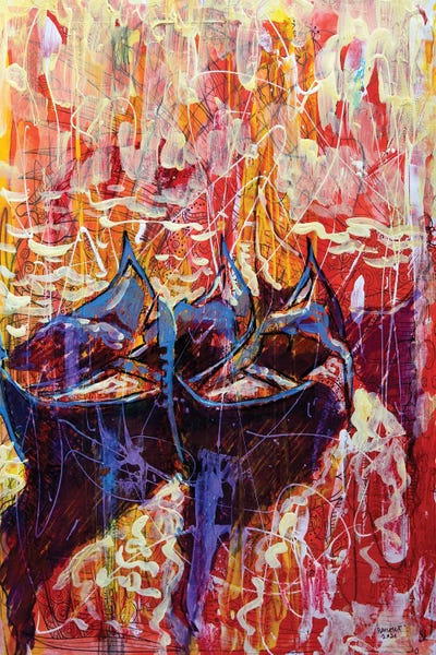 Venice: Condolas In Venice III by Rakhmet Redzhepov
