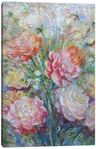 Air Roses Canvas Art Print - Rakhmet Redzhepov