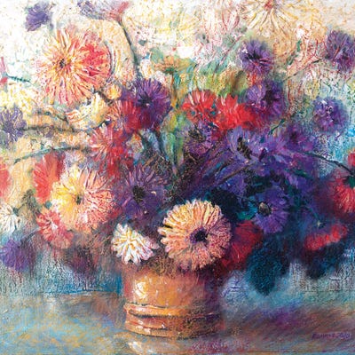 Flowers II by Rakhmet Redzhepov canvas print