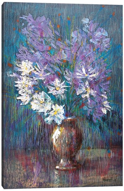 Fresh Flowers Canvas Art Print - Rakhmet Redzhepov