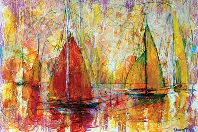 In The Sea by Rakhmet Redzhepov art print