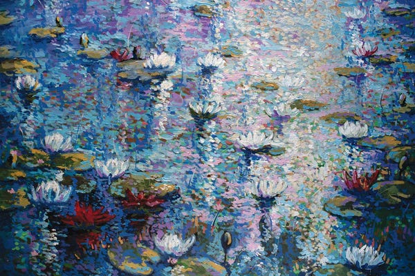 Water Lilies: Lilies by Rakhmet Redzhepov