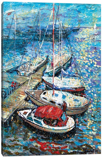 Port Roya II Canvas Art Print - Rakhmet Redzhepov