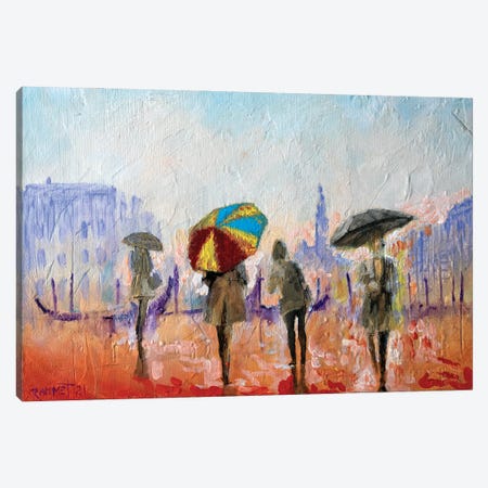 Summer Rain Canvas Print #RKH78} by Rakhmet Redzhepov Canvas Print