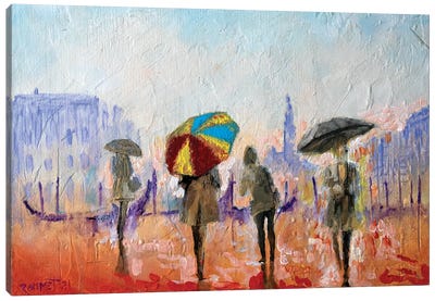 Summer Rain Canvas Art Print - Rakhmet Redzhepov