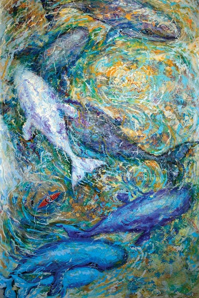 Whales: White Whale by Rakhmet Redzhepov