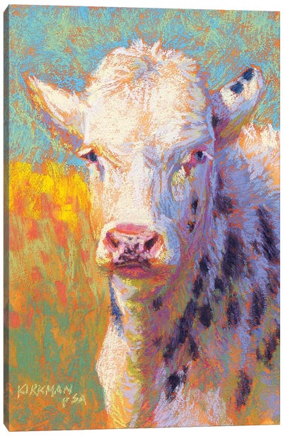 Bleu D'Auvergne Canvas Art Print - Golden Hour Animals