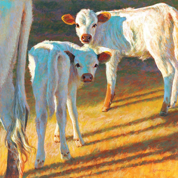 Golden Hour Animals: Castor And Pollux by Rita Kirkman