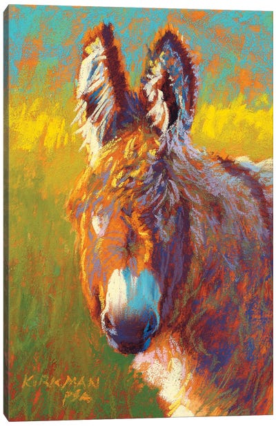 Diablo Canvas Art Print - Donkey Art