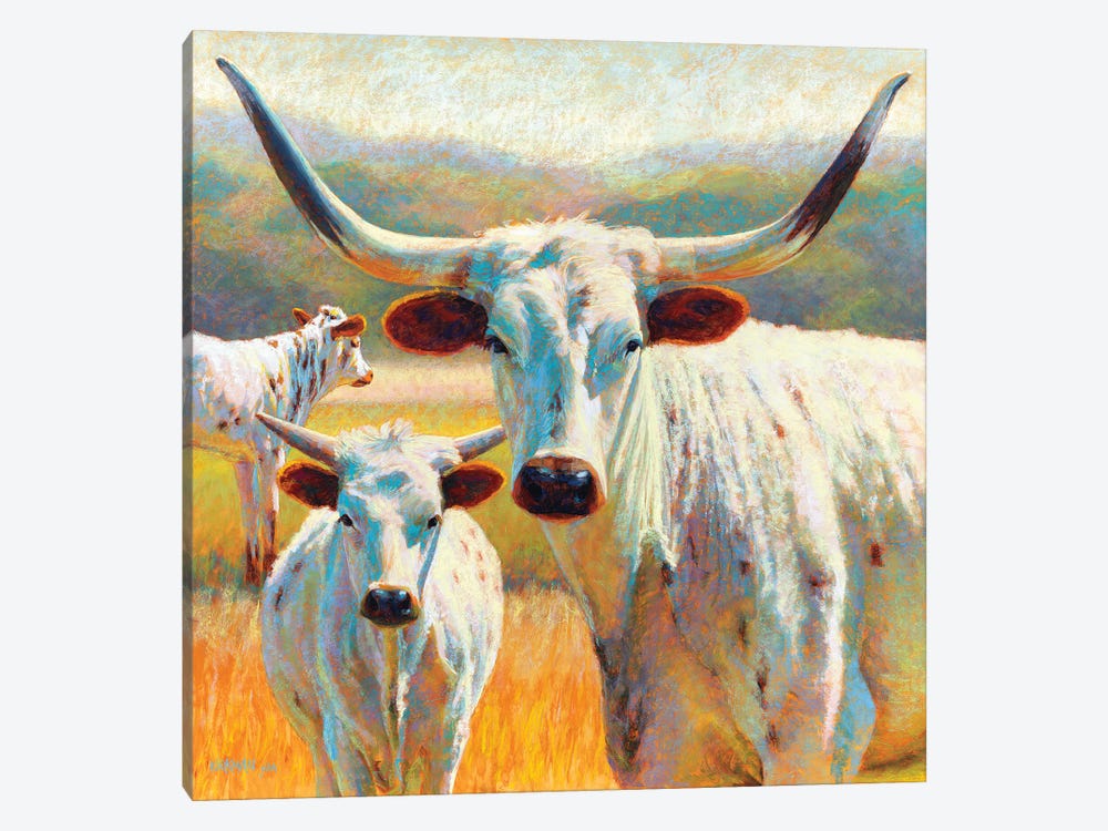 Dawn Od A Texan Dynasty by Rita Kirkman 1-piece Canvas Artwork