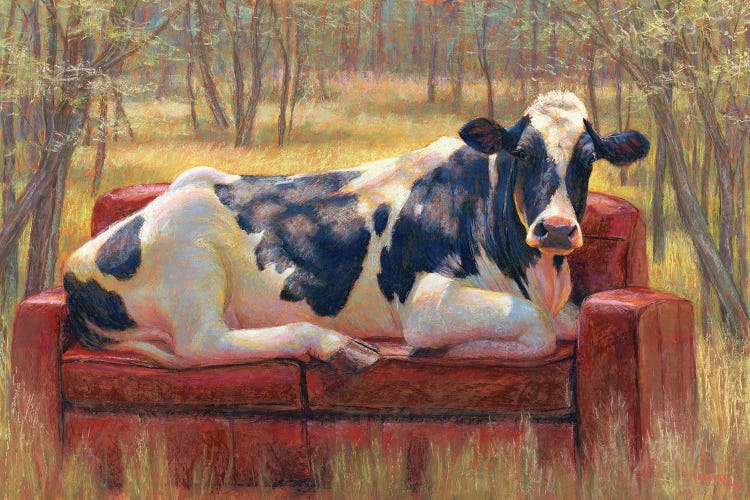 Diva Bovina by Rita Kirkman wall art