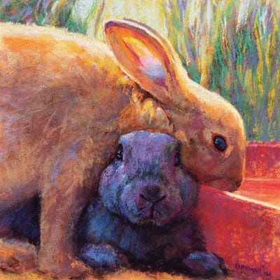 Excuse Me by Rita Kirkman canvas print