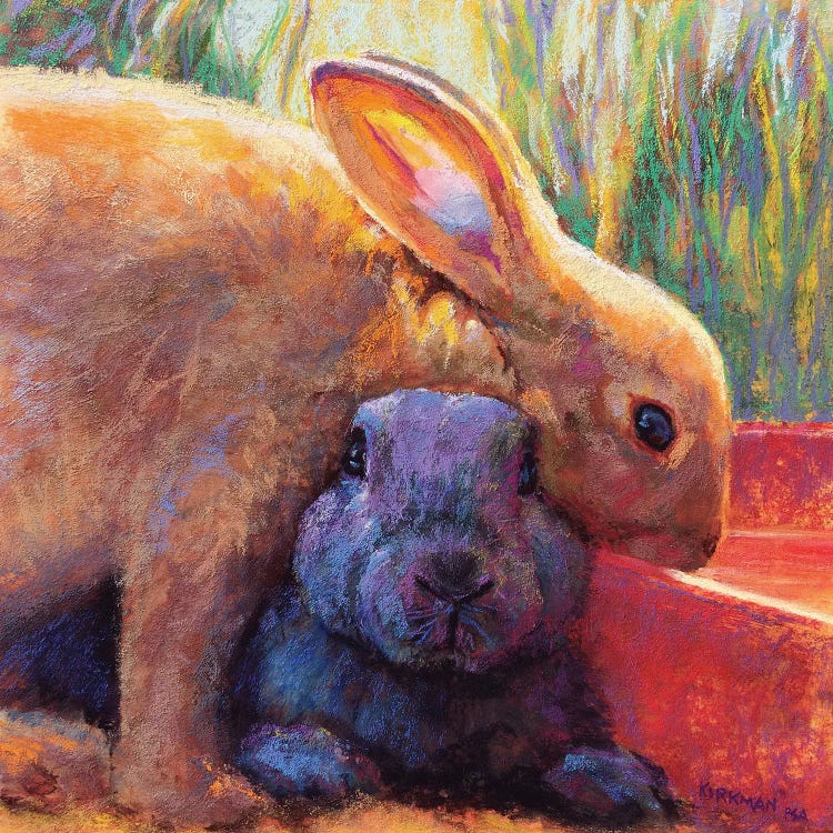 Excuse Me by Rita Kirkman wall art