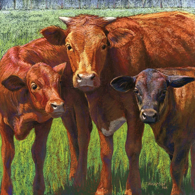 Out Standing In Her Field by Rita Kirkman wall art