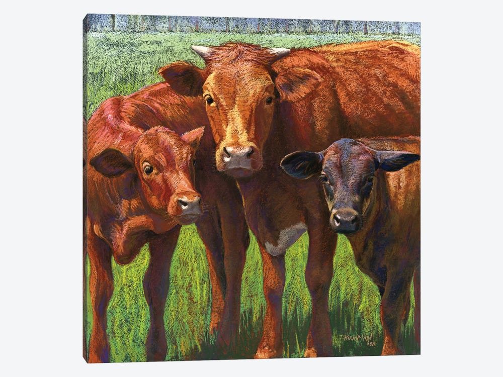 Out Standing In Her Field 1-piece Canvas Art Print