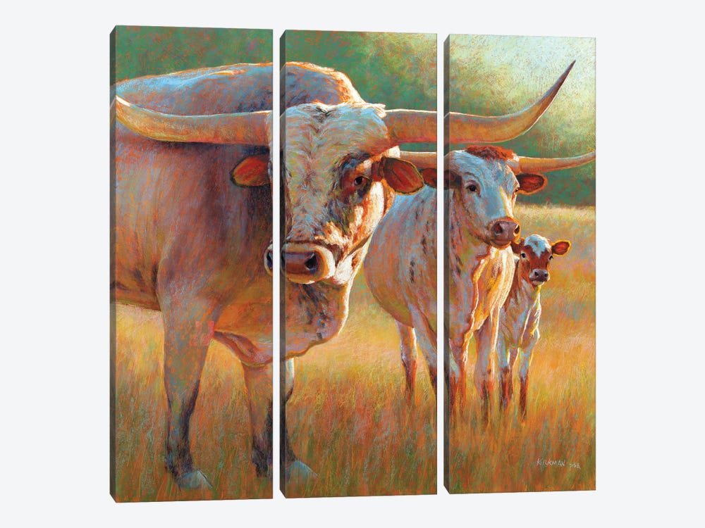 A Texas Tradition by Rita Kirkman 3-piece Canvas Wall Art