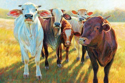 The Bovines by Rita Kirkman gallery poster
