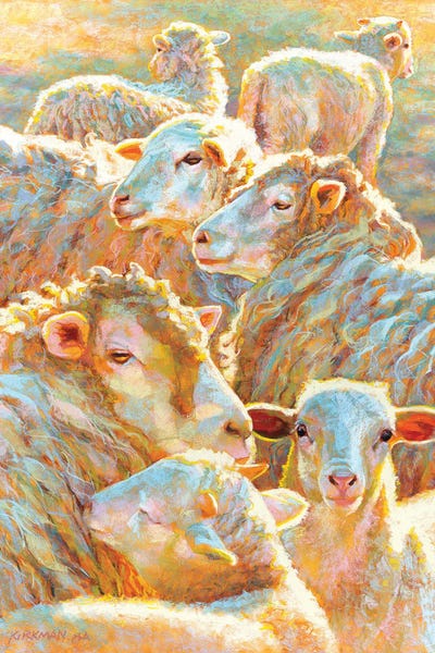 Sheep: Three... Five... Seven by Rita Kirkman
