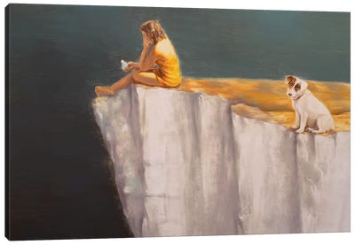Scene Canvas Art Print - Jack Russell Terrier Art