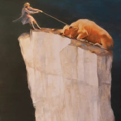 Stubborn by Rudolf Kosow canvas print