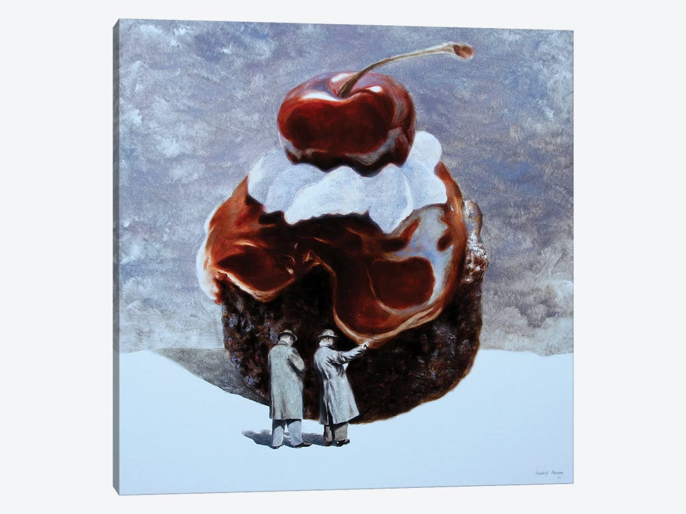 Cake Incident by Rudolf Kosow 1-piece Canvas Art