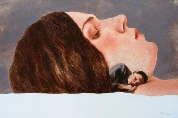 Surreal Bodyscapes: Couple by Rudolf Kosow