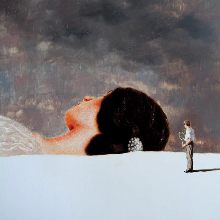 The Brooch by Rudolf Kosow wall art
