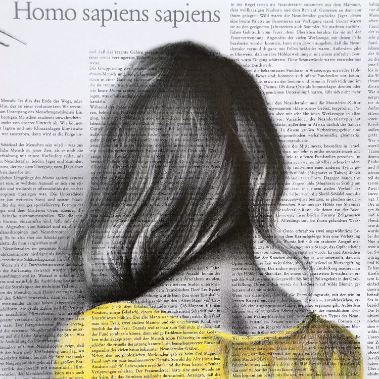Homo Sapiens Sapiens Rudolf | Print Kosow iCanvas by Art Canvas