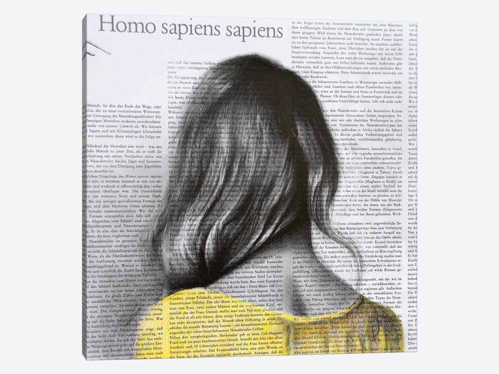 Homo Sapiens Sapiens by Rudolf Kosow 1-piece Canvas Artwork