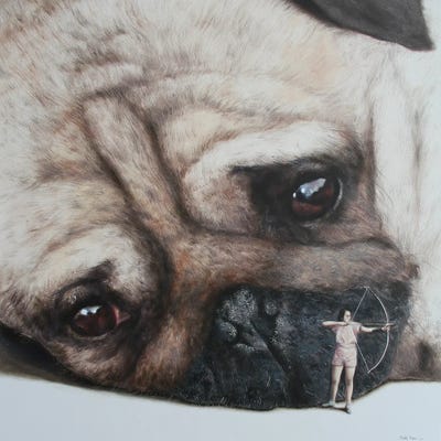 Little Protectress by Rudolf Kosow canvas print