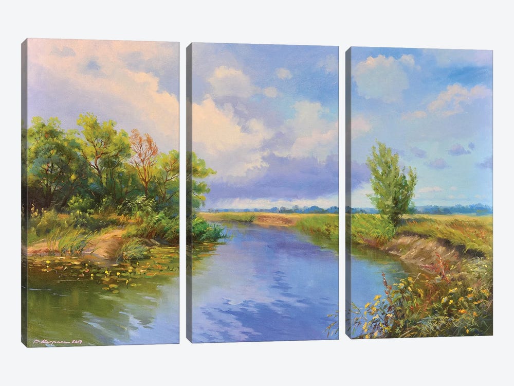 Before A Thunderstorm by Ruslan Kiprych 3-piece Canvas Art