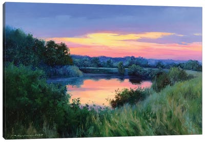 Sunset After The Rain Canvas Art Print - Ruslan Kiprych