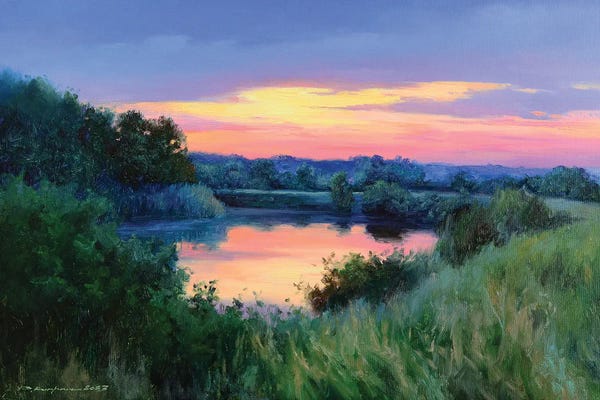 Ruslan Kiprych: Sunset After The Rain by Ruslan Kiprych